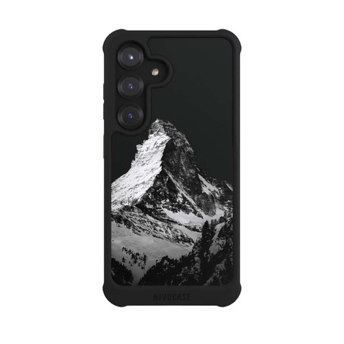 Samsung Galaxy S25 NIVOmax Snow Capped Mountains grey