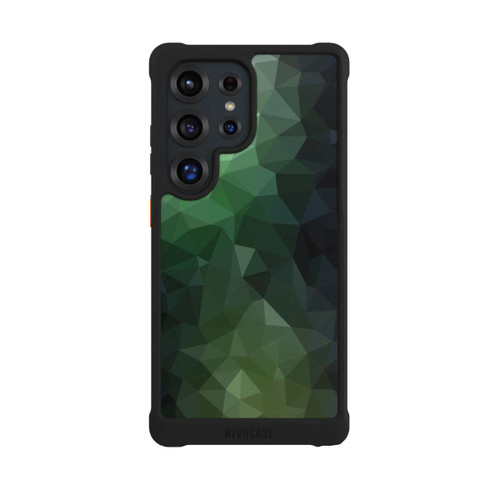 Samsung Galaxy S25 Ultra NIVOmax Polygonal Mosaic Green