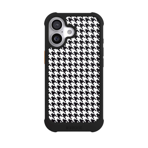 Apple iPhone 17 NIVOmax Houndstooth black-white