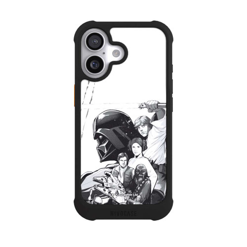 Apple iPhone 17 NIVOmax Star Wars Characters - Black and White