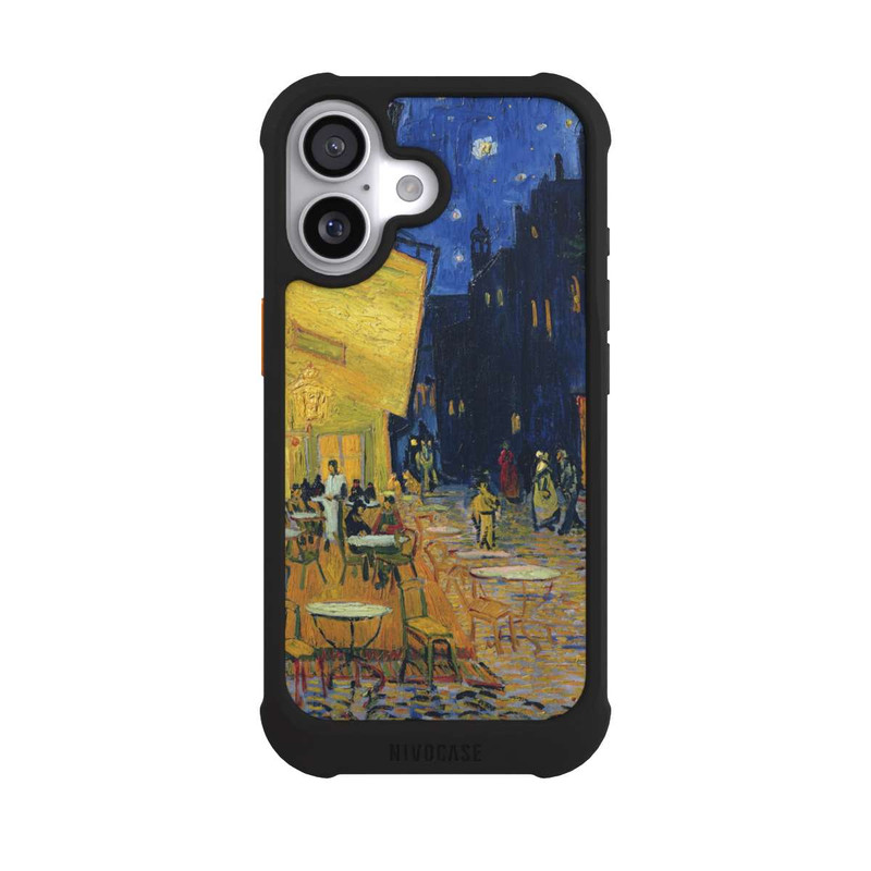 iPhone 17 NIVOmax Cafe Terrace Place du Forum by Vincent Van Gogh