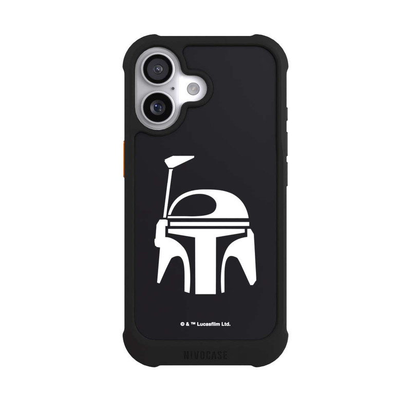 iPhone 17 NIVOmax Boba Fett Helm Schwarz