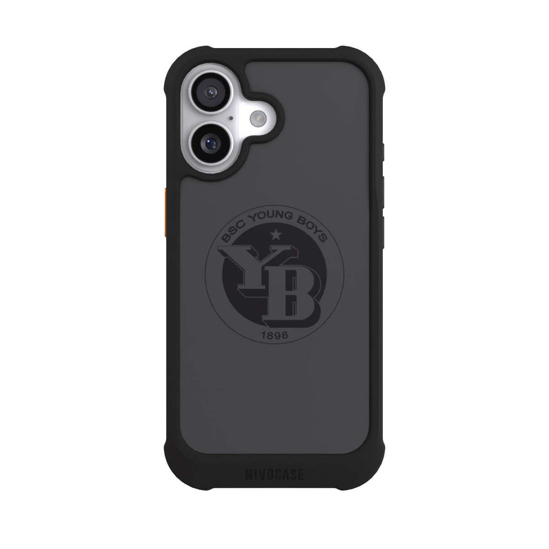 iPhone 17 NIVOmax BSC YB Logo Grau