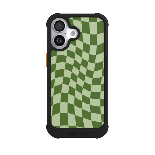 Apple iPhone 17 NIVOmax Checkerboard green