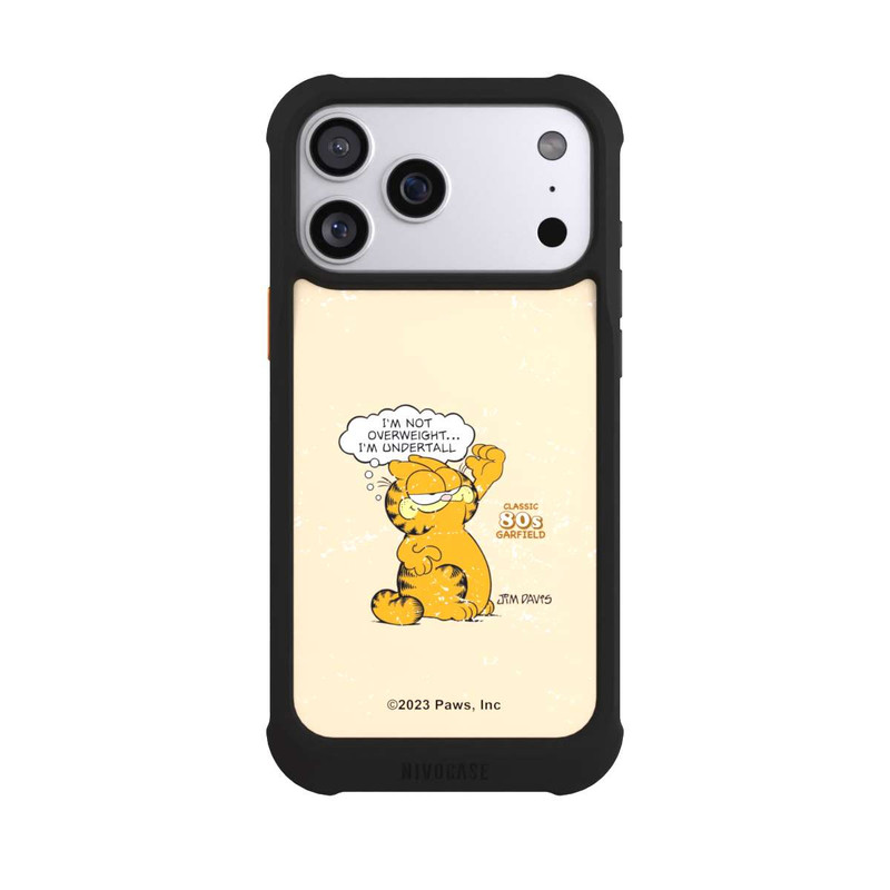 iPhone 17 Pro Max NIVOmax Garfield Overweight Undertall