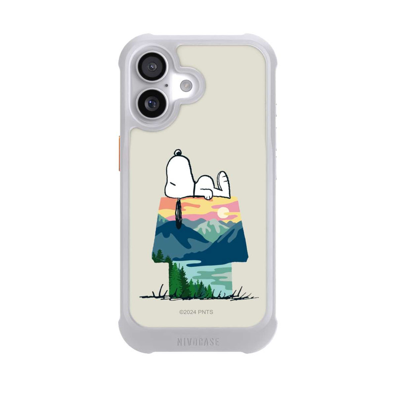 iPhone 17 NIVOmax Snoopy Camping Hütte