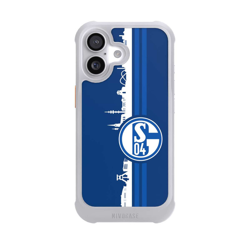 iPhone 17 NIVOmax Schalke 04 Skyline Blau