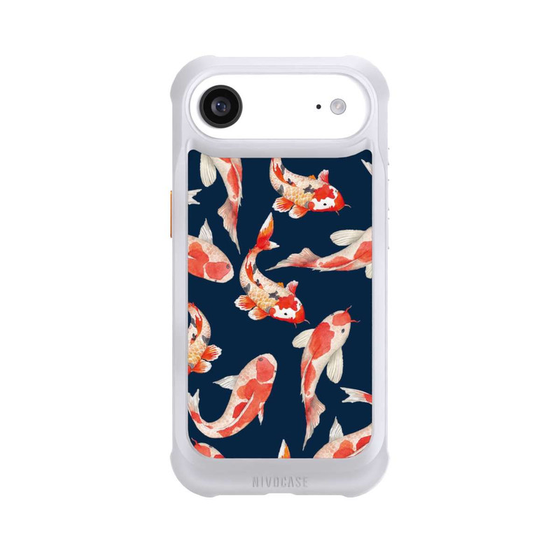 iPhone Air NIVOmax Coral Fish on Blue Background