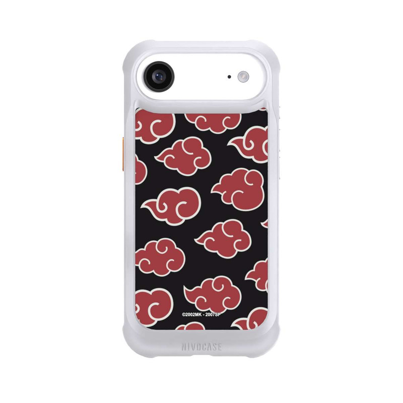iPhone Air NIVOmax Akatsuki Pattern Black Big