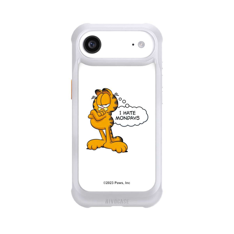 iPhone Air NIVOmax Garfield I Hate Mondays White