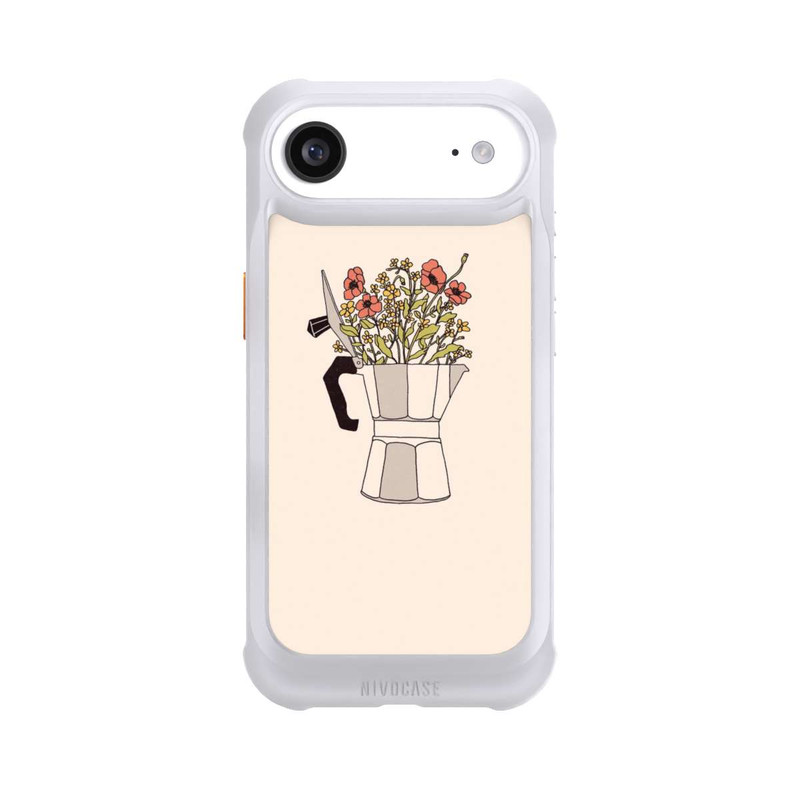 iPhone Air NIVOmax Moka Flowers
