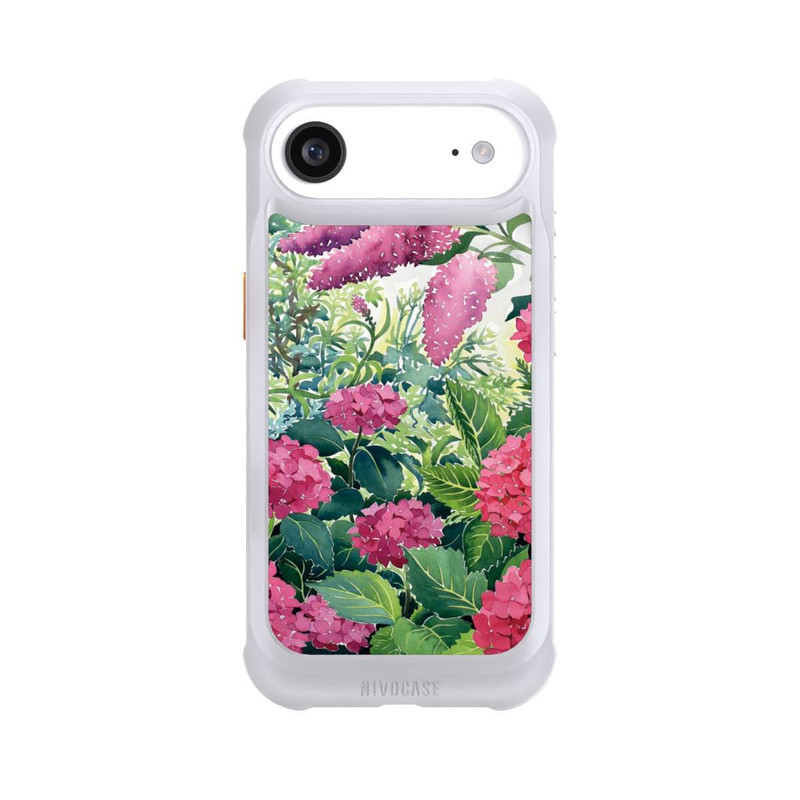 iPhone Air NIVOmax Garden Hydrangeas and Buddleia by Christopher Ryland