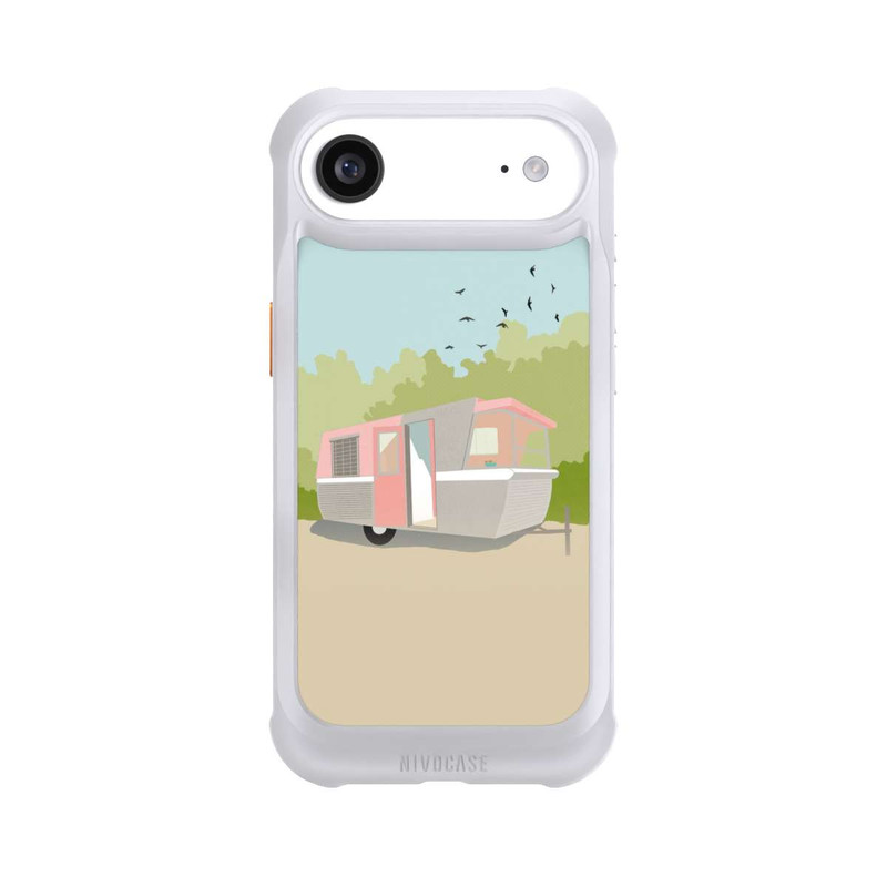 iPhone Air NIVOmax Retro Glamping by Roberta Murray