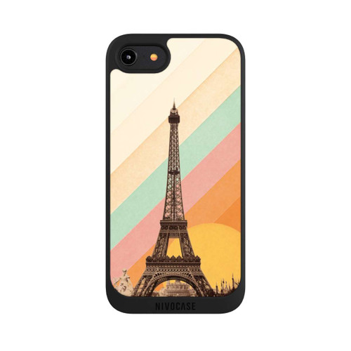 Apple iPhone 7 NIVOpure Eiffel Tower Rainbow