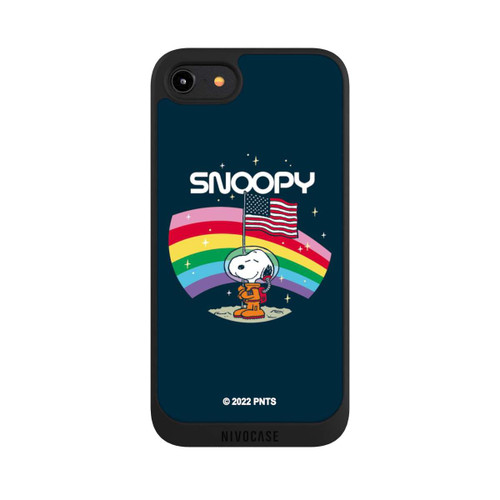 Apple iPhone 7 NIVOpure Snoopy Space Traveller Rainbow