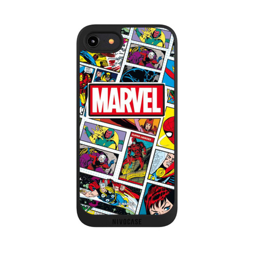 Apple iPhone 7 NIVOpure Marvel Comic Pattern