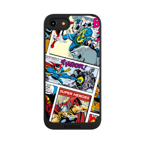 Apple iPhone 7 NIVOpure Marvel Retro Comic Blue