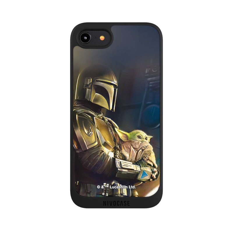iPhone 7 NIVOpure Mandalorian and Grogu inside Ship