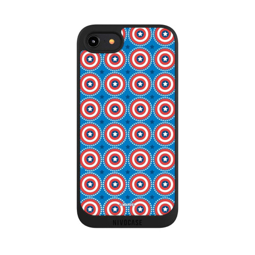 Apple iPhone 7 NIVOpure Captain American Shield Pattern