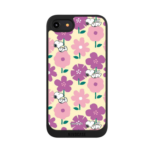 Apple iPhone 7 NIVOpure Peanuts Flower Pattern Yellow