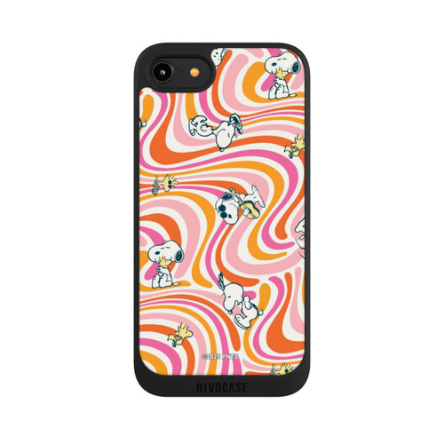 Apple iPhone 7 NIVOpure Peanuts Hippie Pattern Orange