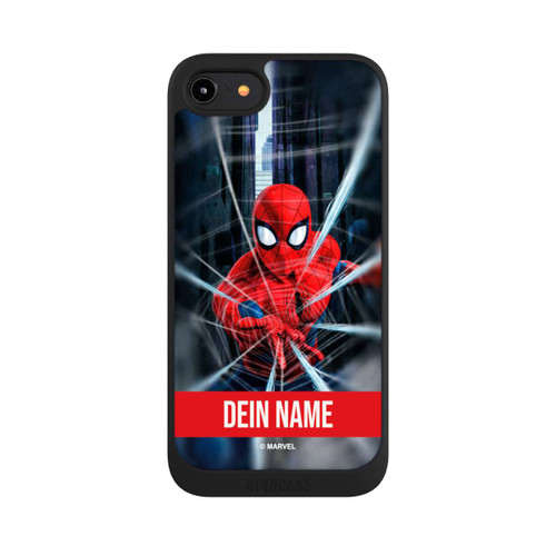 Apple iPhone 7 NIVOpure Spiderman Webs in Action customisable