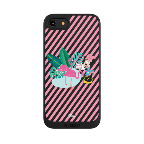 Apple iPhone 8 NIVOpure Minnie Flamingo Transparent