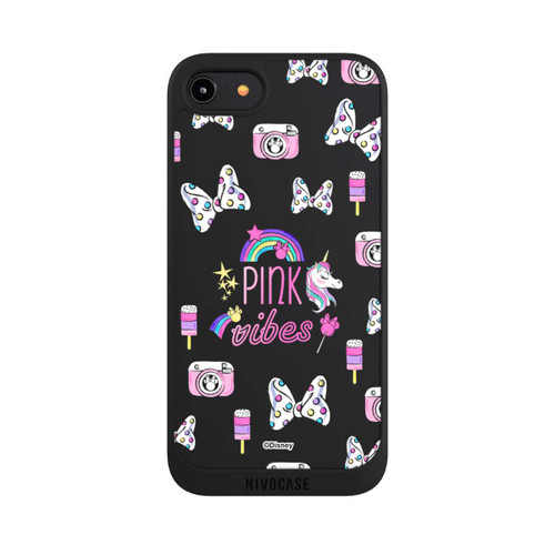 Apple iPhone 8 NIVOpure Pink Vibes Transparent