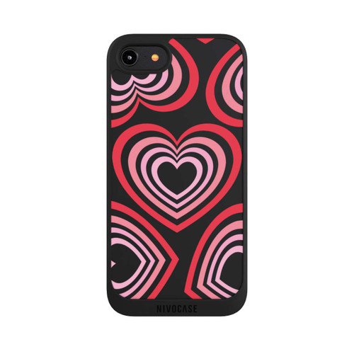 Apple iPhone 8 NIVOpure Hearts Transparent