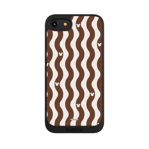 Apple iPhone 8 NIVOpure Mickey Mouse Brown Pattern Waves