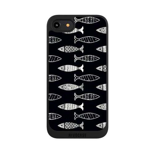Apple iPhone 8 NIVOpure Black Fishy Theme