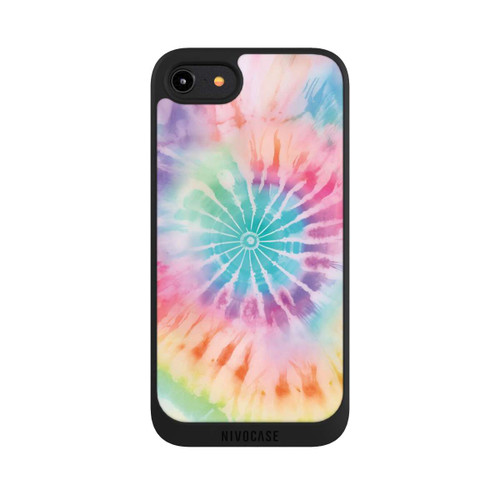 Apple iPhone 8 NIVOpure Rainbow Color Tie Dye 