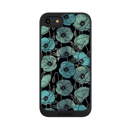 Apple iPhone 8 NIVOpure Summer Poppies Green