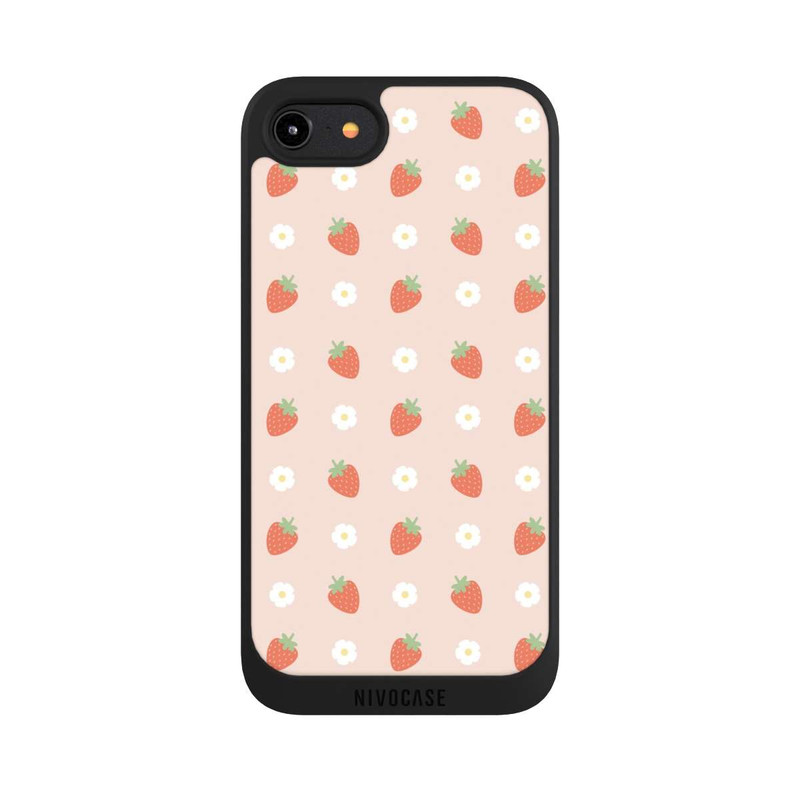 iPhone 8 NIVOpure Sweet Strawberries Pattern
