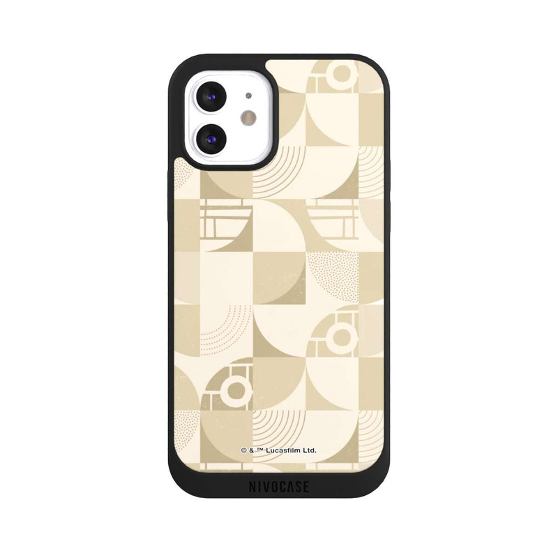 iPhone 12 NIVOpure R2D2 Bauhaus Style Beige