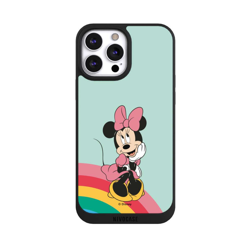 iPhone 13 Pro Max NIVOpure Minnie Regenbogen Portrait