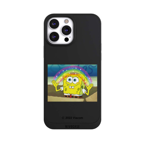 Apple iPhone 13 Pro Max NIVOpure Spongebob - Regenbogen Meme transparent
