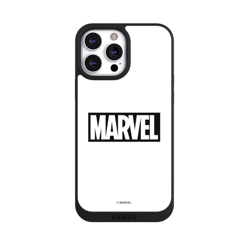 iPhone 13 Pro Max NIVOpure Marvel Logo White