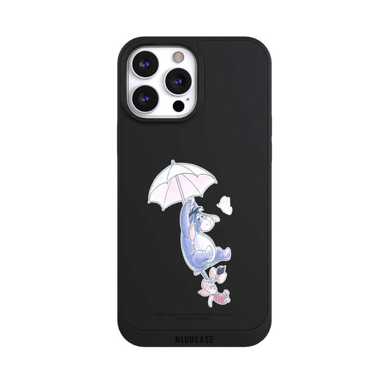 iPhone 13 Pro Max NIVOpure Winnie Pooh Eeyeore Find Happiness Transparent