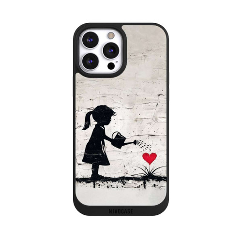 Apple iPhone 13 Pro Max NIVOpure Girl Watering Bunch of Flowers 