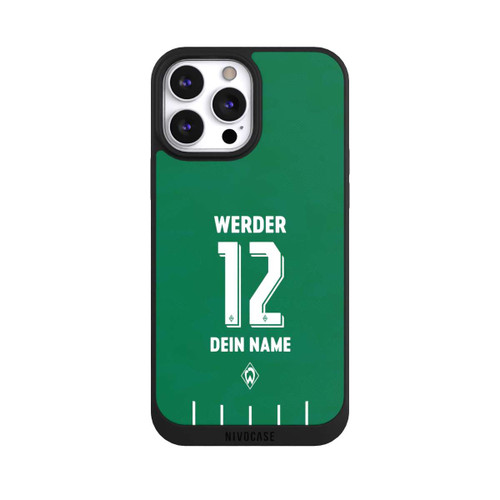 Apple iPhone 13 Pro Max NIVOpure Werder Bremen Trikot Personalisierbar 25-26