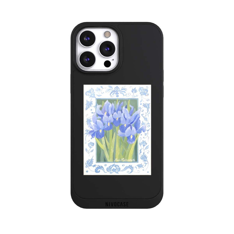 iPhone 13 Pro Max NIVOpure Blue Iris, by Jennifer Abbott