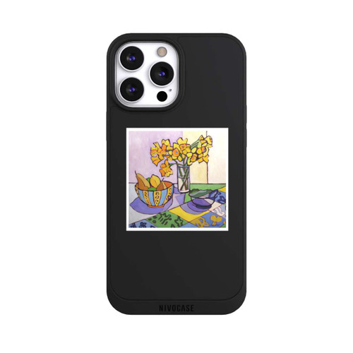 Apple iPhone 13 Pro Max NIVOpure Daffodil Patchwork, 2023, by Catherine J Martzloff