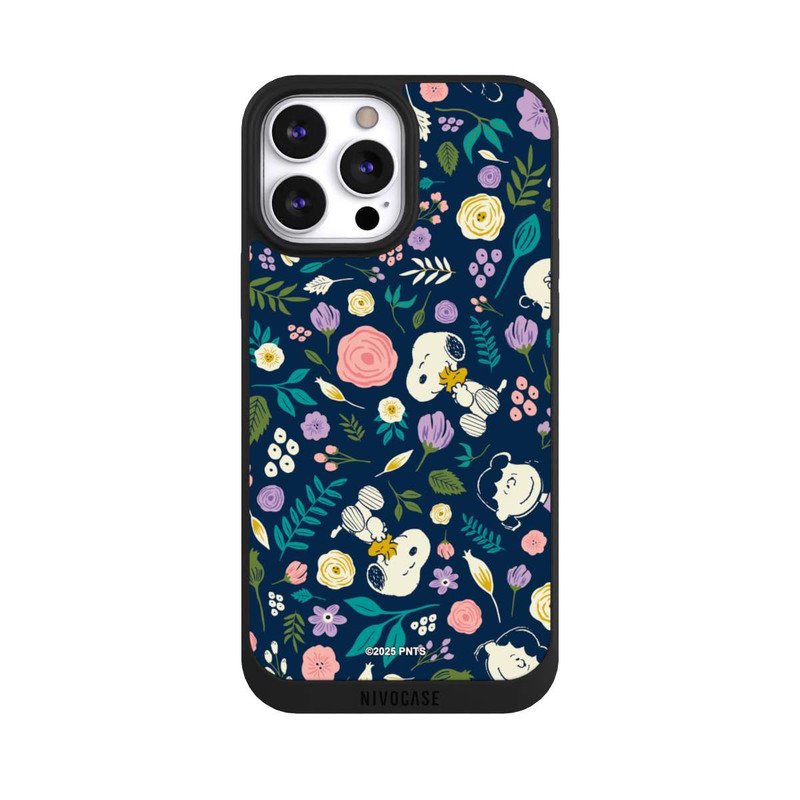 iPhone 13 Pro Max NIVOpure Peanuts Dark Flower Pattern