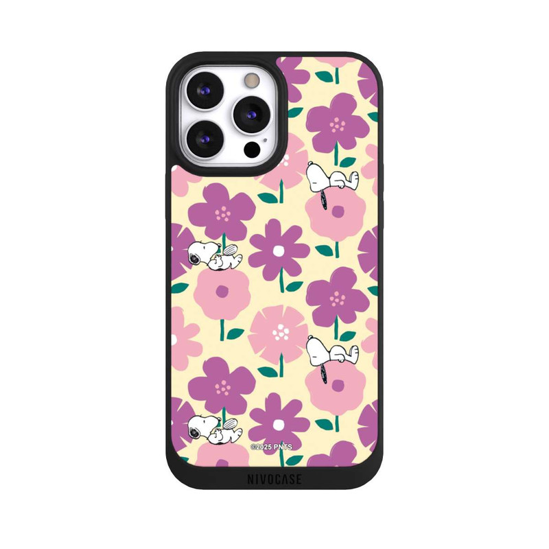 iPhone 13 Pro Max NIVOpure Peanuts Flower Pattern Yellow