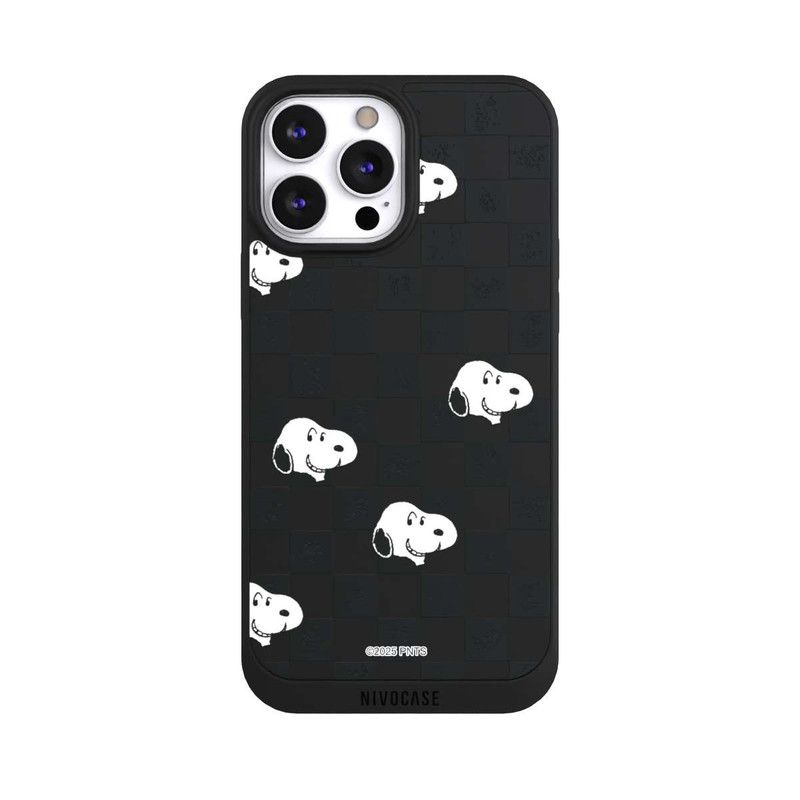 iPhone 13 Pro Max NIVOpure Snoopy Checked Pattern