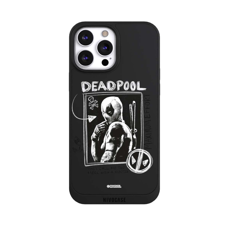 iPhone 13 Pro Max NIVOpure Deadpool Transparent