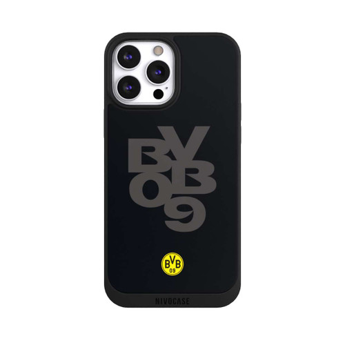 Apple iPhone 13 Pro Max NIVOpure BVB09 Grau Schwarz
