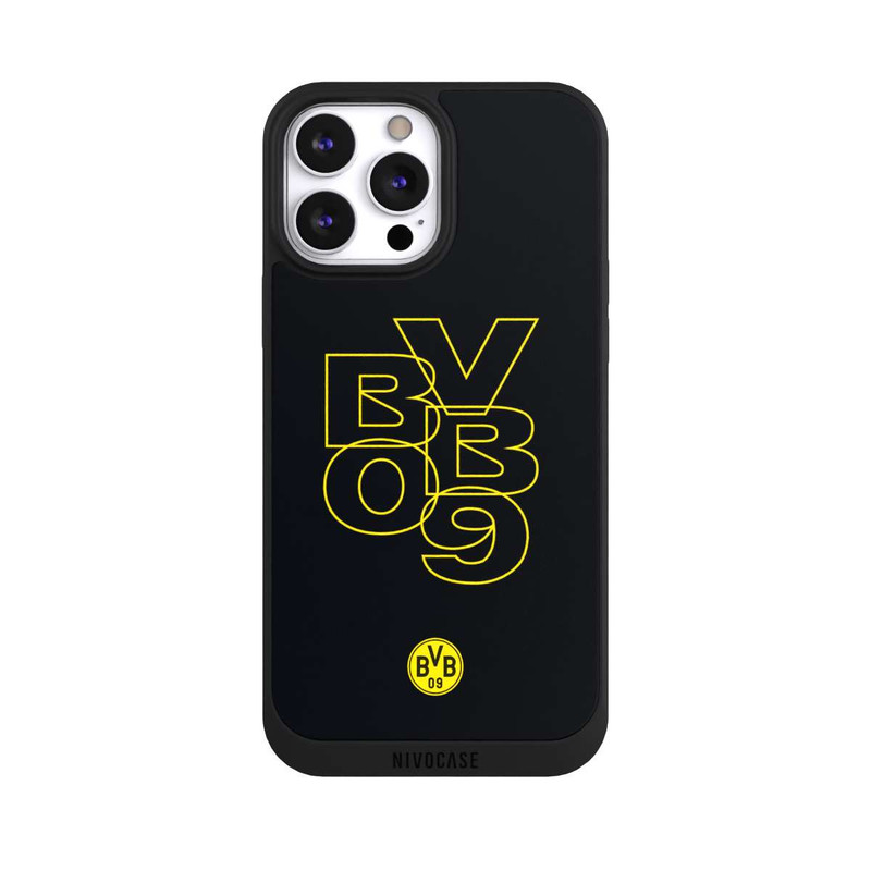 iPhone 13 Pro Max NIVOpure BVB09 Gelb Schwarz