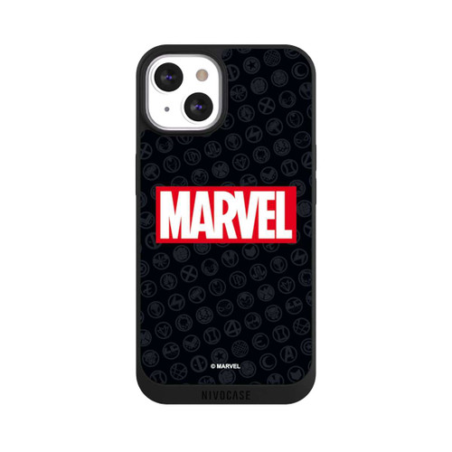 Apple iPhone 13 NIVOpure Marvel Logo Black Red 